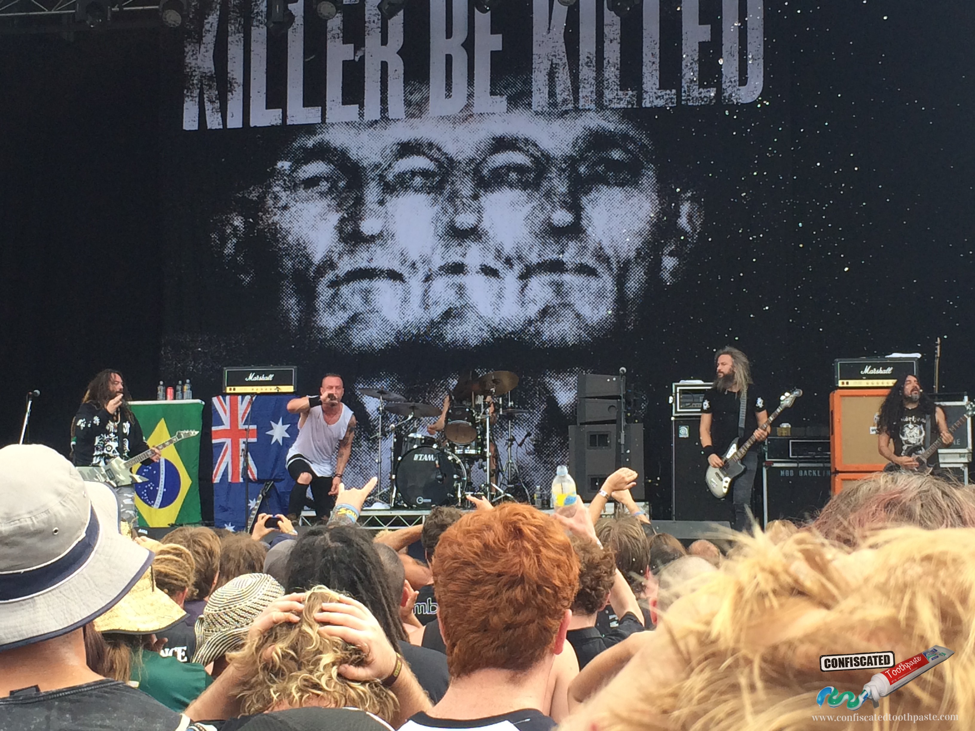 Killer Be Killed Playing at Soundwave 2015 Sydney